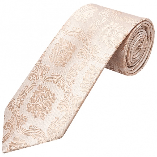 Nude Paisley Classic Mens Tie